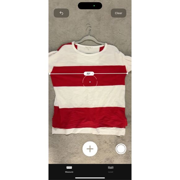 ALEX MILL Francoise Long Sleeve Tee in crimson, Lrg $103 G26 - Picture 11 of 11